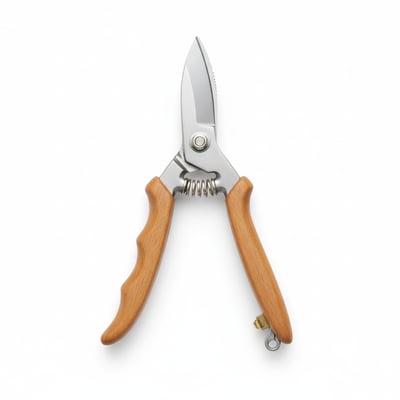 Precision Garden Shears for Herb Harvesting and Deadheading