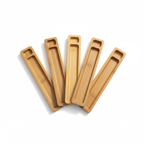 Bamboo Mahjong Racks Traditional Style Environmentally Friendly Material