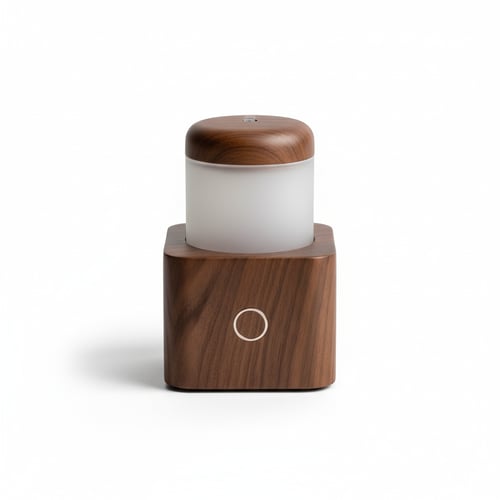 Refined Wood Electronic Scent Diffuser Decor