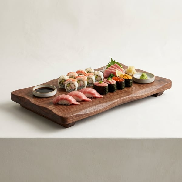 Wooden Sushi Platter