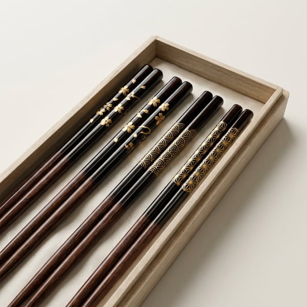 Lacquered Chopsticks Set