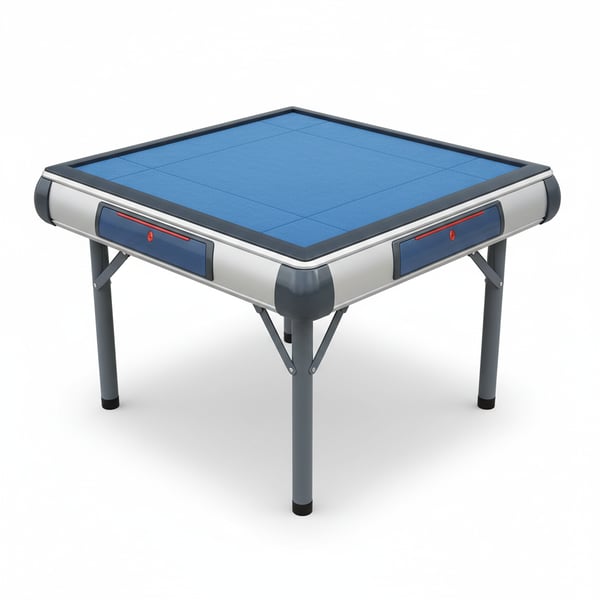 Portable Folding Mahjong Table Water-Resistant Surface Easy Storage
