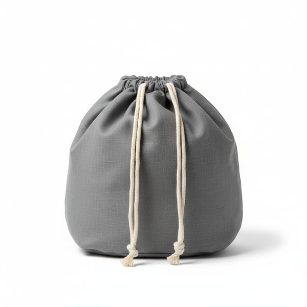 Soft Fabric Mahjong Tote Bag Drawstring Closure Lightweight