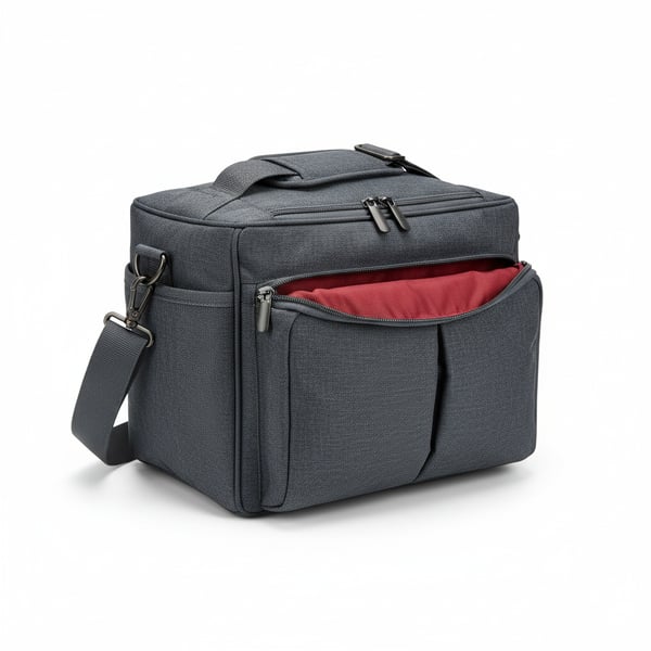 Mahjong Travel Bag with Padded Compartments Shoulder Strap