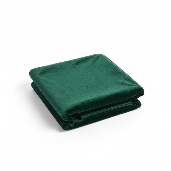 Square Mahjong Table Cover Velvet Fabric Protective Dust Cover