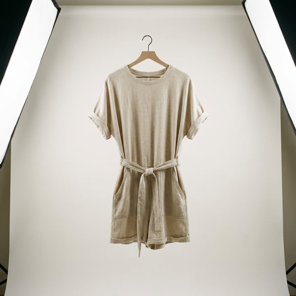 Casual Cotton Romper