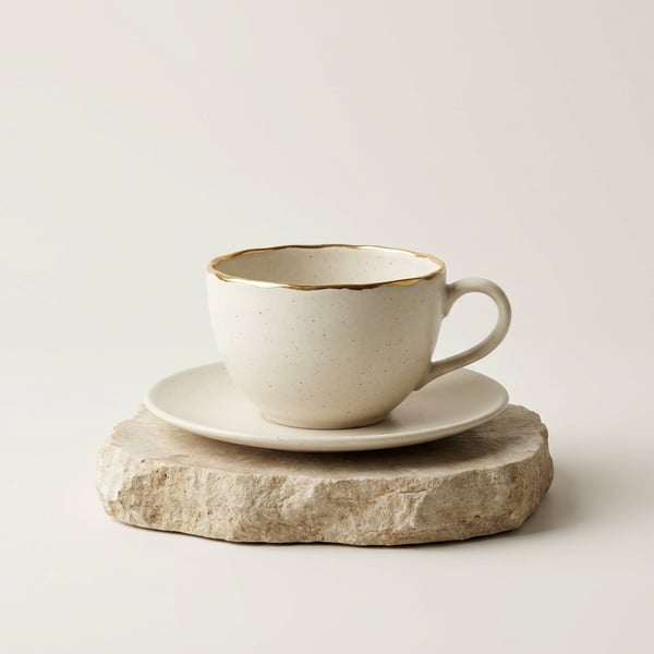 Tea Cup and Saucer Set