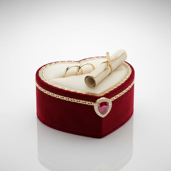 Velvet Vows Keepsake