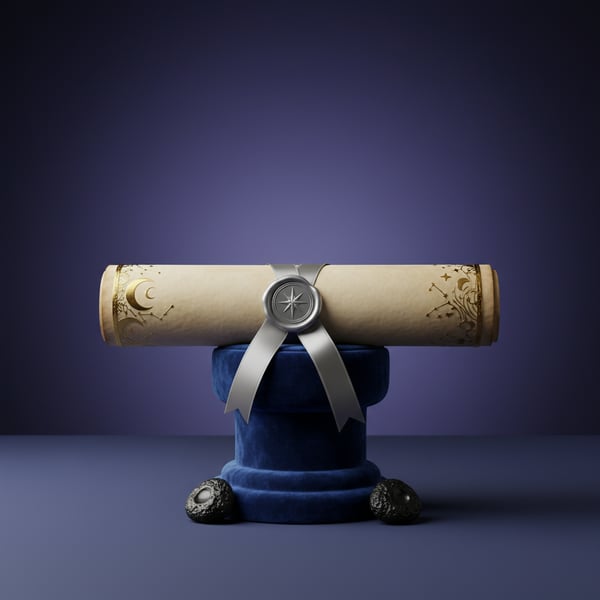 Stellar Achievement Scroll