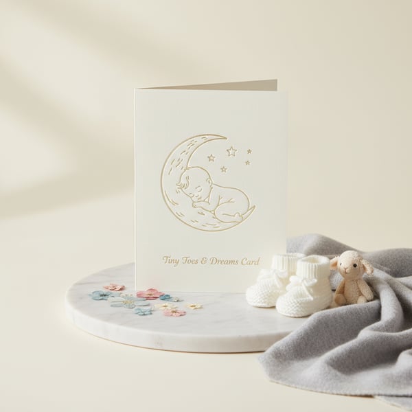 Tiny Toes & Dreams Card