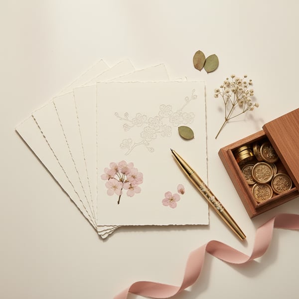 Blossom of Thanks Note