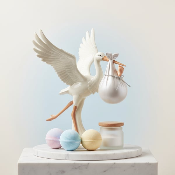 Stork's Sweet Arrival Dispatch