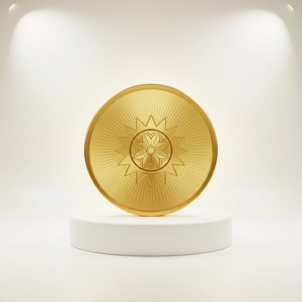 Golden Thank You Token