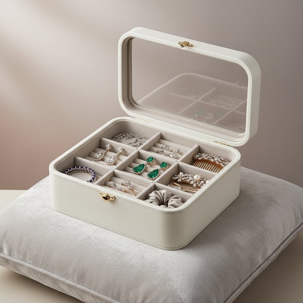 Vanity Gem Jewelry & Hair Accessory Box