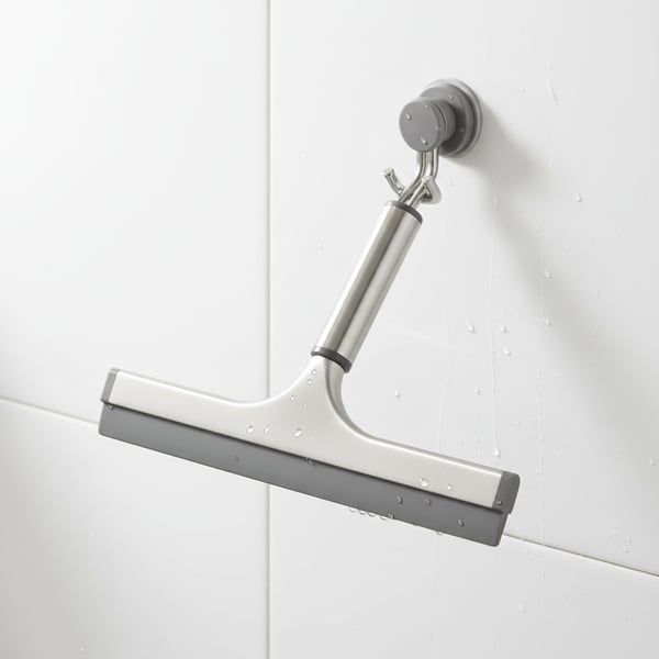 Everclean Shower Squeegee & Hook