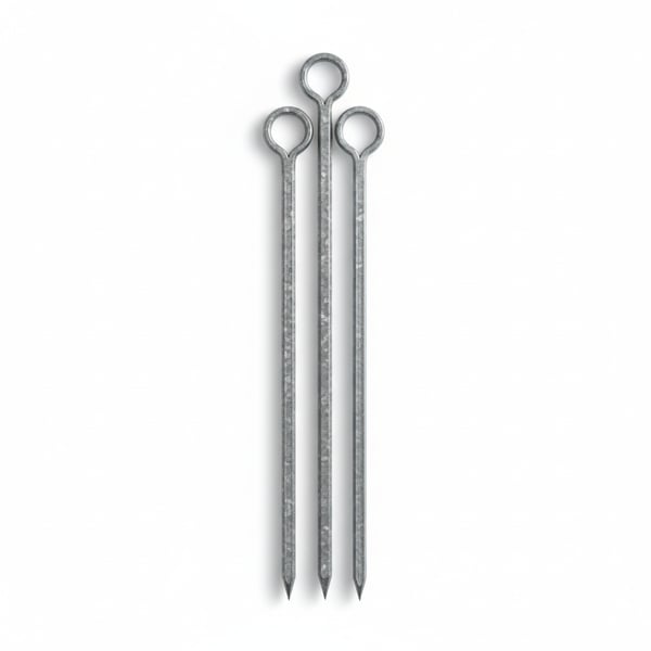 Galvanized Steel Plant Support Stakes for Tall Vegetables