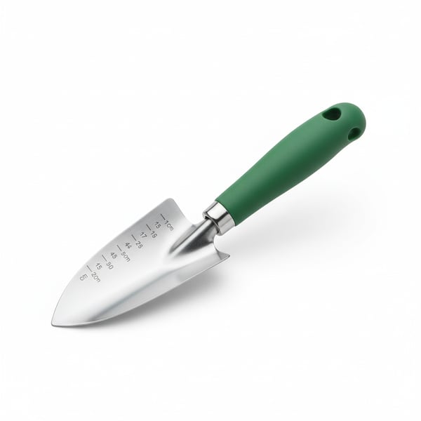 Ergonomic Soft-Grip Transplanter Shovel with Depth Markings
