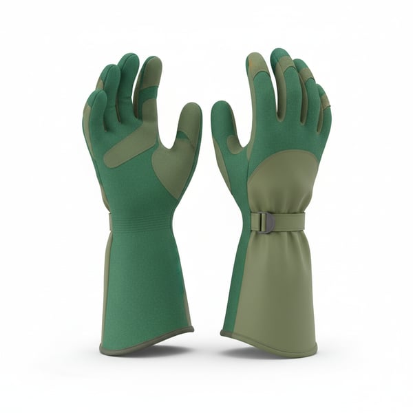 Waterproof Rose Pruning Gloves with Extended Forearm Protection