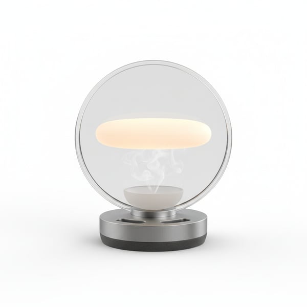 Unique Anti-Gravity LED Illusion Lamp Visual Desk Gadget