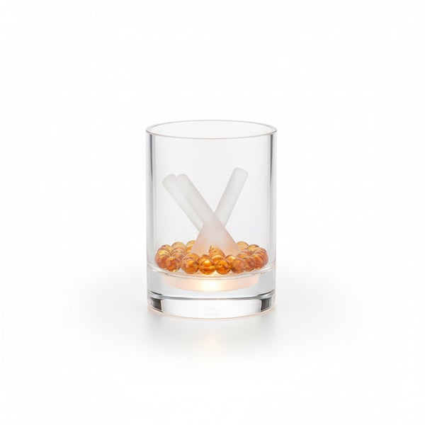 Transparent Acrylic Pen Holder and Pencil Cup