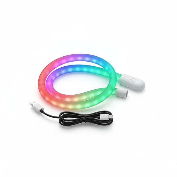 RGB Color Changing Ambient LED Strip Light for Desk