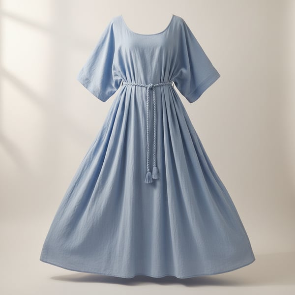 Mes Anges Casual Cotton Maxi Dress