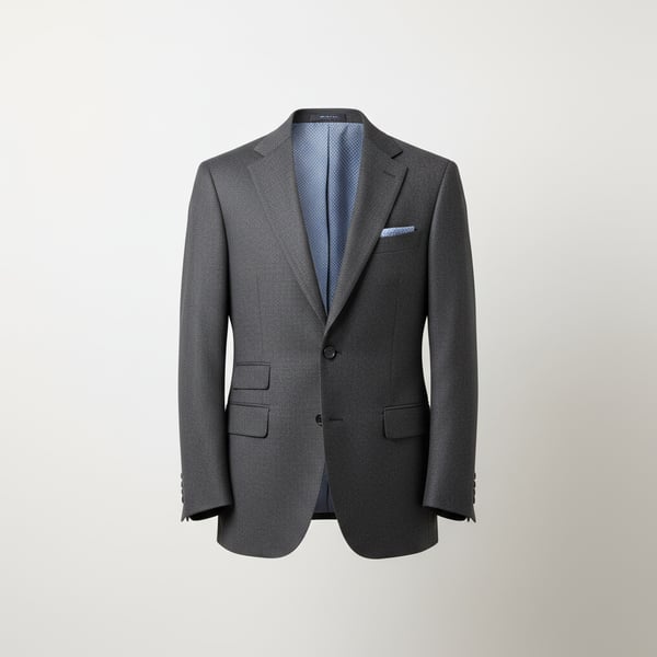 Mes Anges Tailored Wool Blend Blazer