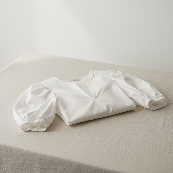 Mes Anges French Puff Sleeve Shirt