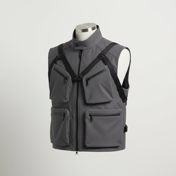 Mes Anges Minimalist Utility Vest
