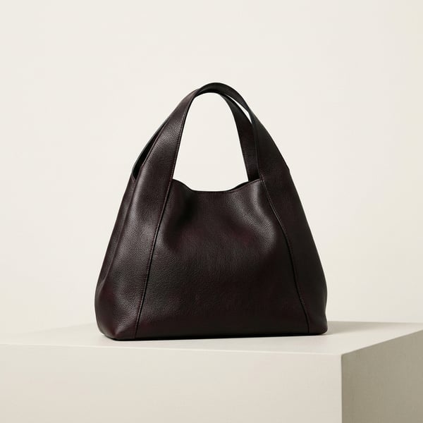 Cerise Noire Cuir Doux