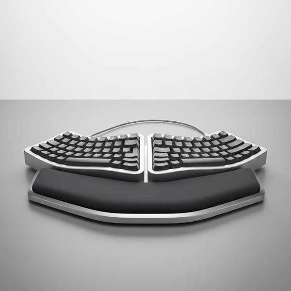 "ContourGlide Ergonomic Keyboard",