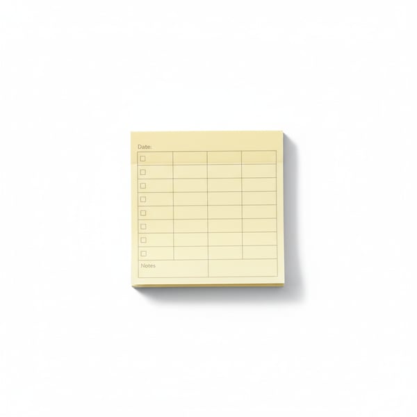 Daily Planner Insert Sticky Notes with To-Do List