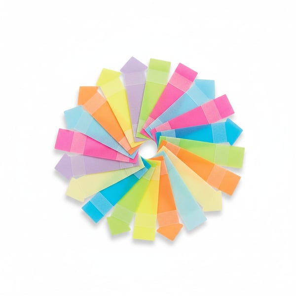 Strong Adhesive Sticky Flags in Assorted Sizes