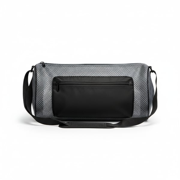 Breathable Mesh Yoga Mat Bag with Front Pocket