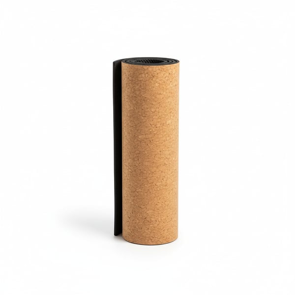 Anti-Microbial Cork Yoga Mat for Hygienic Practice