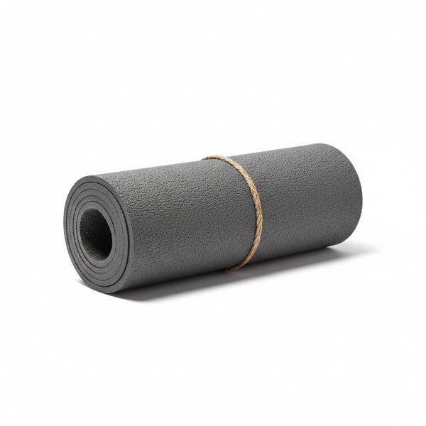 Odor-Free Natural Rubber Yoga Mat with Optimal Grip