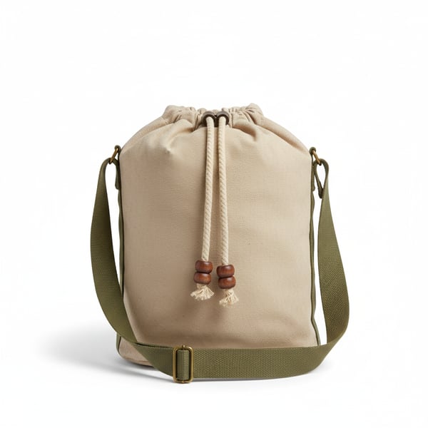 Durable Canvas Yoga Mat Carrier Bag with Adjustable Strap