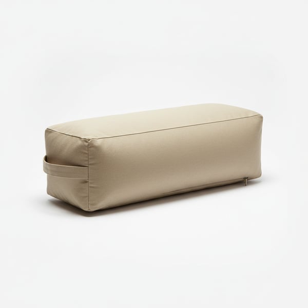 Rectangular Restorative Yoga Bolster with Washable Cover