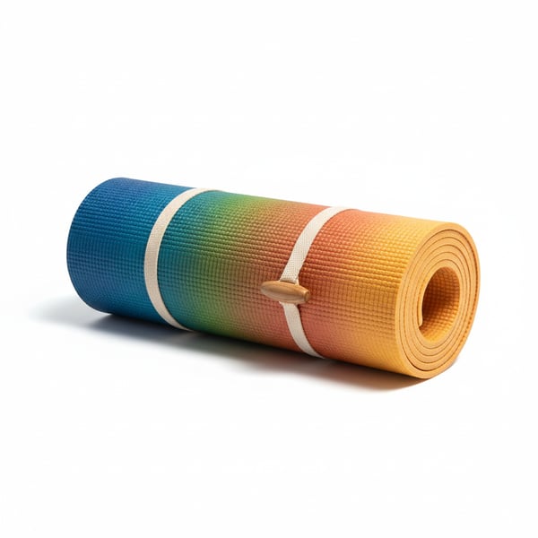 Eco-Conscious TPE Yoga Mat with Non-Fading Colors