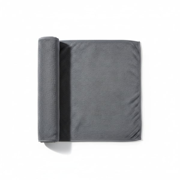 Absorbent Microfiber Yoga Mat Towel for Sweaty Practice