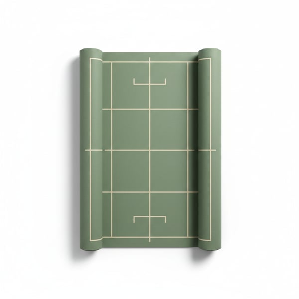 Alignment System Yoga Mat for Perfect Pose Positioning