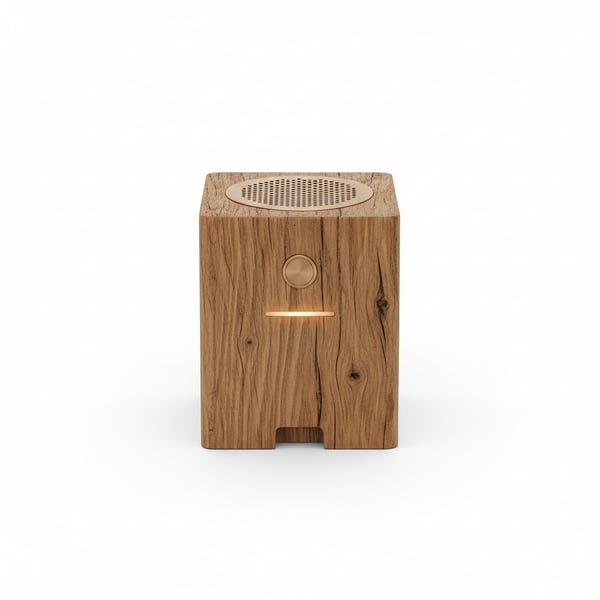 Rustic Wood Electronic Fragrance Diffuser for Homes