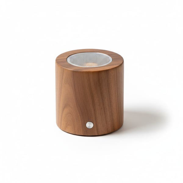 Hand-Finished Wooden Electronic Fragrance Decor