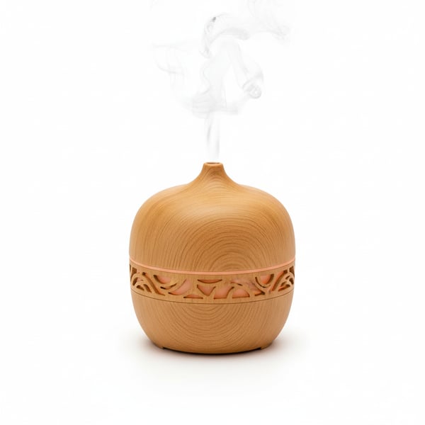Contemporary Wooden Aroma Diffuser Ornament