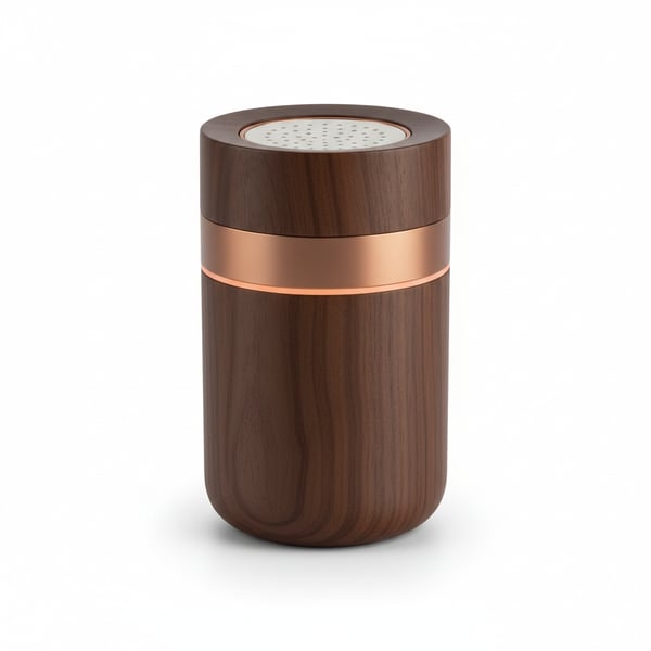 Elegant Wooden Fragrance Machine Home Accent