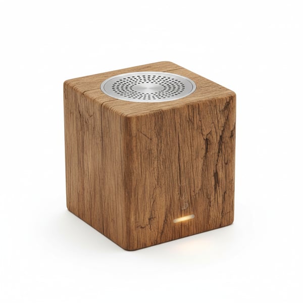 Rustic Wooden Electronic Scent Dispenser Accent