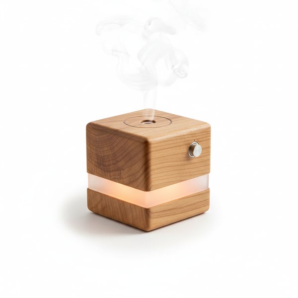 Organic Wooden Electronic Fragrance Display