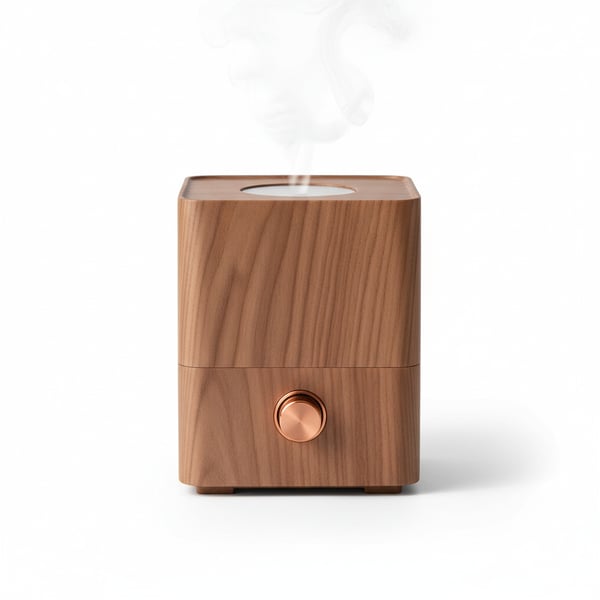 Modern Wooden Electronic Scent Machine for Ambiance