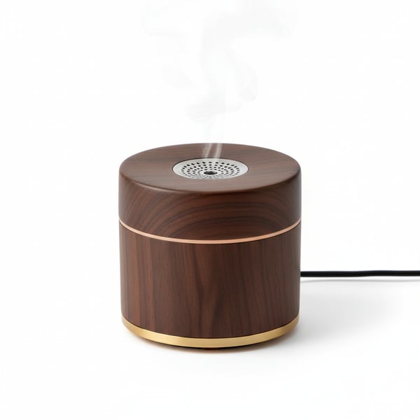 Sophisticated Wooden Electronic Scent Diffuser for Ambiance