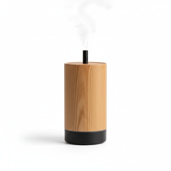 Contemporary Wooden Scent Diffuser Home Decor Piece